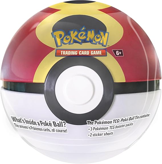 Pokémon TCG Poke Ball Tin - Se enviará Aleatorio